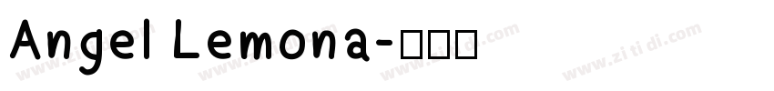 Angel Lemona字体转换